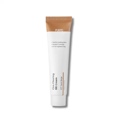 ВВ крем з екстрактом центелли - Purito Cica Clearing BB Cream (№27 Sand Beige) 25g