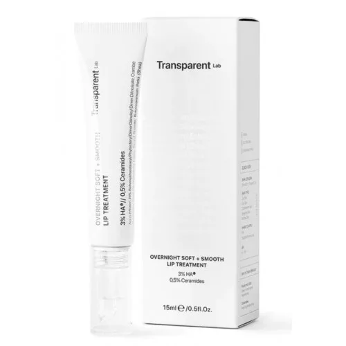 Нічна маска для губ - Transparent Lab Overnight Soft+Smooth Lip Treatment 250ml