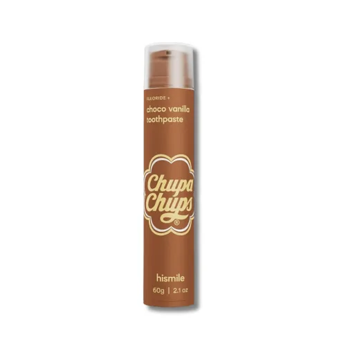 Зубна паста зі шоколадно-ванільним смаком - Hismile Chupa Chups Choco Vanilla Toothpaste 10ml