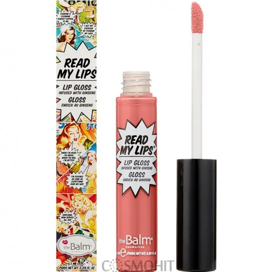 TheBalm Read My Lips Lip Gloss Infused With Ginseng - Блиск для губ Boom!