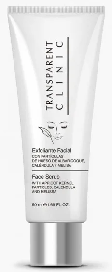 Transparent Clinic Facial Scrub - Пілінг-гель з натуральними мікрогранулами та фітокомплексом