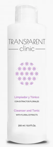 Transparent Clinic Cleanser and Tonic - Очищуючий та тонізуючий гель з екстрактом мальви 2 в 1