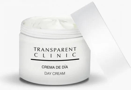 Transparent Clinic Protective Day Cream - Захисний денний крем для обличчя з екстрактом кактусу та АНА-кислотами