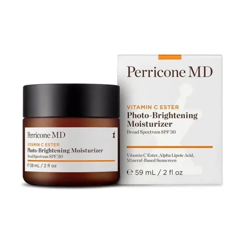 Антивіковий зволожуючий крем з мінеральним SPF 30 PERRICONE MD Vitamin C Ester Photo-Brightening Moisturiser SPF 30 — обʼєм 59 мл