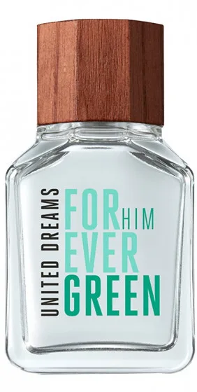 United Colors of Benetton United Dreams Forever Green For Him - Туалетна вода