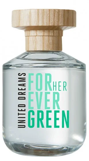 United Colors of Benetton United Dreams Forever Green For Her - Туалетна вода