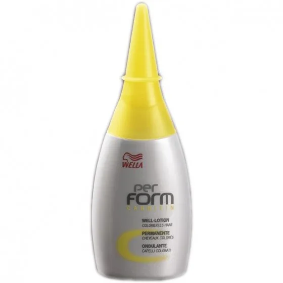 Wella Perform Carnitin Lotion C - Лосьйон для хімічної завивки фарбованого волосся