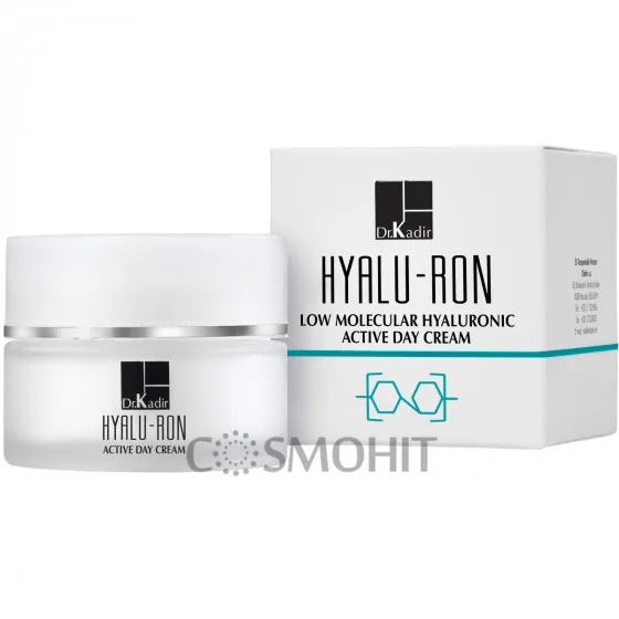 Низько молекулярний гіалуроновий денний крем Dr. Kadir Hyalu-Ron Low Molecular Hyaluronic Active Day Cream
