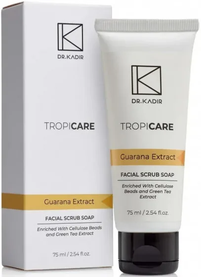 Скраб для нормальної та сухої шкіри Dr. Kadir Tropicare Facial Scrub Soap, 75 мл