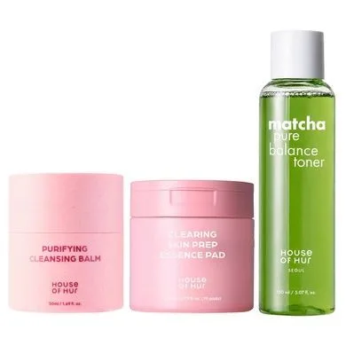 2+1 House of Hur Essence Pad & Cleansing Balm + Toner