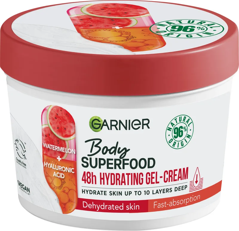 Крем для тіла Garnier Body Superfood для зневодненої шкіри тіла, 380 мл