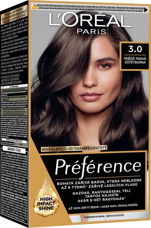 Фарба для волосся L’Oréal Paris Preference 3.0 Темно-каштановий 174 мл