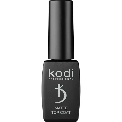 Матове верхнє покриття для гель лаку Kodi Professional Matte Top Coat Glitter 8 мл