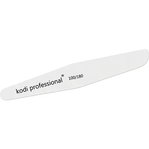 Пилка для нігтів Kodi Professional Ромб White 100/180