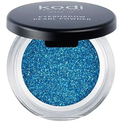 Тіні для повік з шимером Kodi Professional Eyeshadow Diamond Pearl Powder відтінок 10 (Cobalt Wave) 2 г