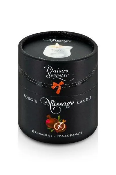 Масажна свічка Plaisirs Secrets Pomegranate 80 мл