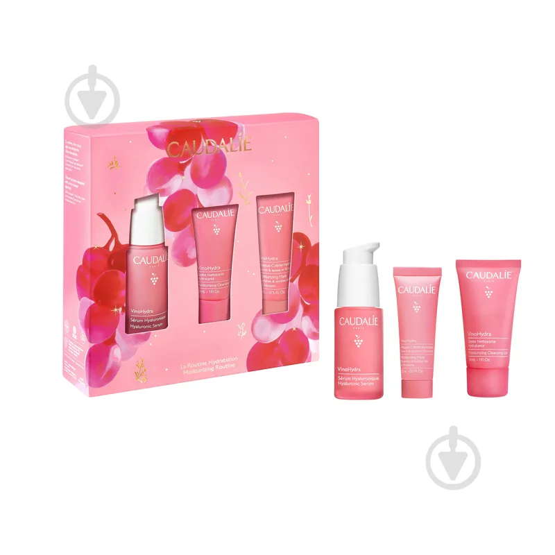Набір Caudalie 521 Vinohydra Serum Set 2025