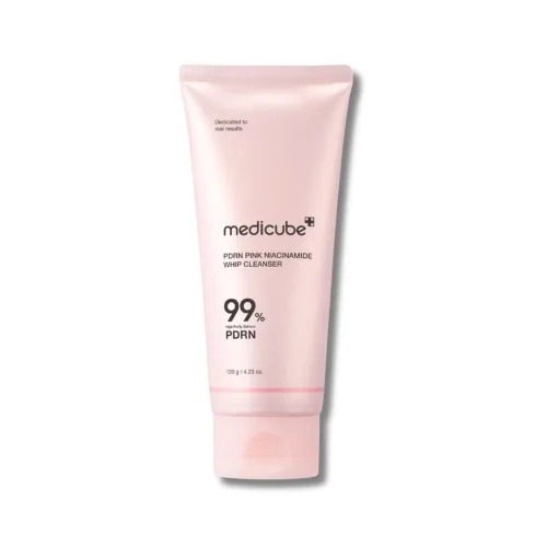 Очищувальна пінка з полінуклеотидами та ніацинамідом - Medicube PDRN Pink Niacinamide Whip Cleanser 100ml