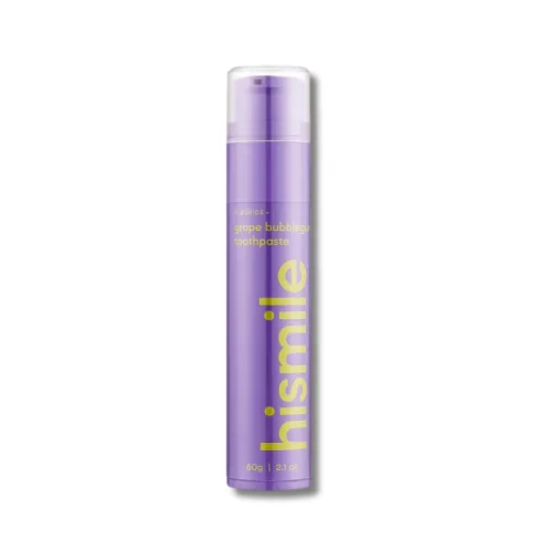 Зубна паста зі смаком виноградної жуйки - Hismile Grape Bubblegum Toothpaste 10ml