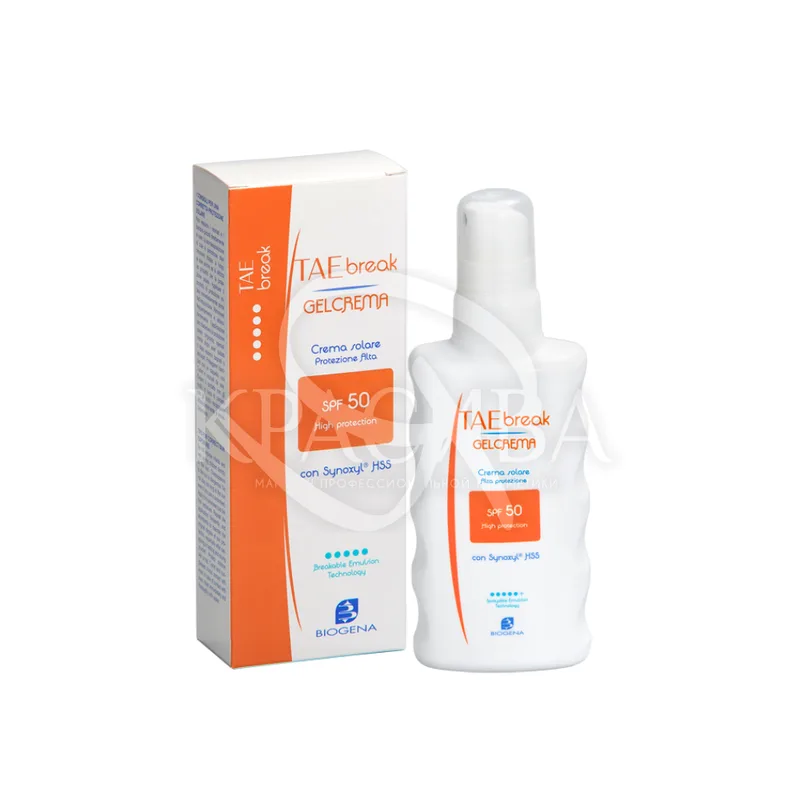 Сонцезахисний крем-гель SPF50 для обличчя тіла та дітей