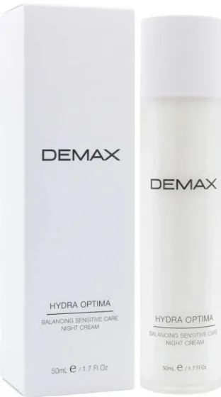 Demax Sensitive Night Soothing And Regenerating Cream - Нічний заспокійливо-відновлювальний крем для чутливої ​​шкіри