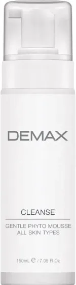 Demax Cleansing Gentle Phyto Mousse - Очищуючий мус для всіх типів шкіри на основі рослинних екстрактів