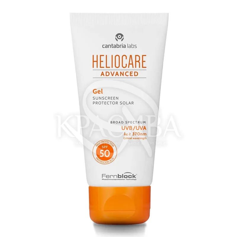 Сонцезахисний гель для жирної та комбінованої шкіри SPF50 +