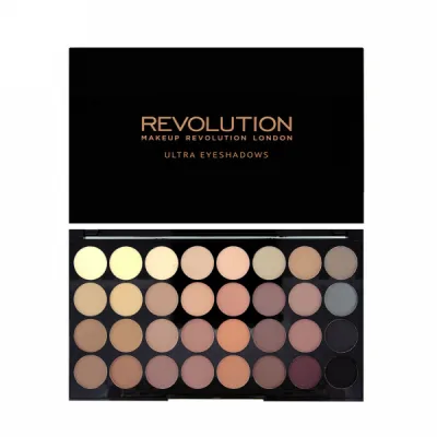 Makeup Revolution Ultra Eyeshadows Palette Flawless Matte