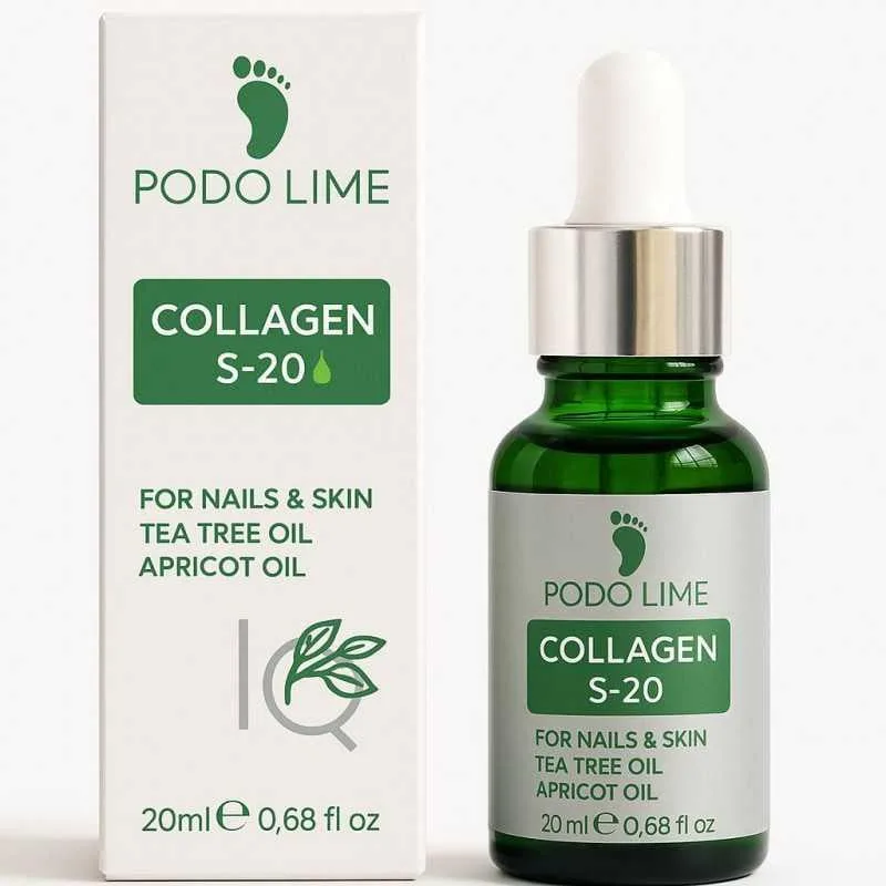 Захист нігтів Podo Lime Collagen Derm Rufus колаген 20 мл