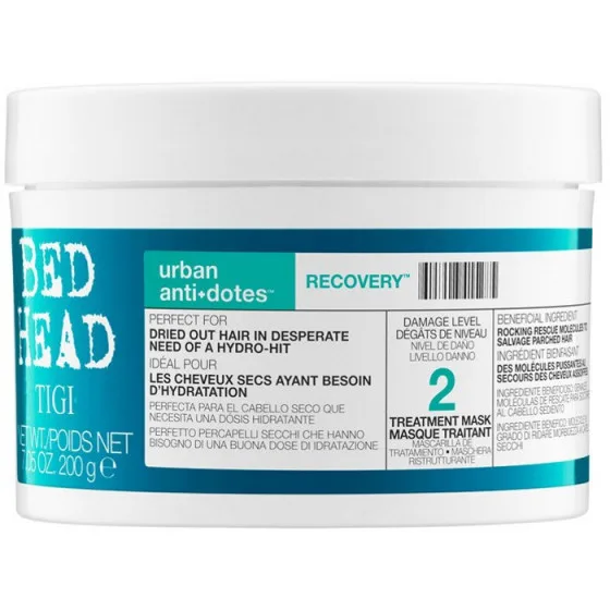 Tigi Bed Head Urban Anti+Dotes Recovery Treatment Mask - Відновлююча зволожуюча маска для сухого і втомленого волосся