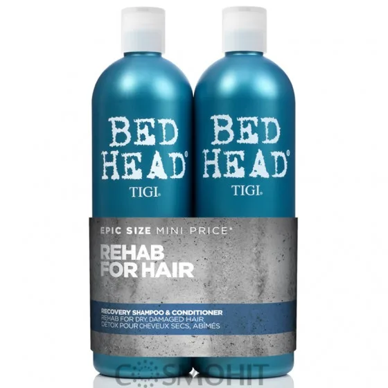 Tigi Bed Head Urban Antidotes Recovery Tweens - Набір для зволоження сухого пошкодженого волосся (шампунь + кондиціонер)