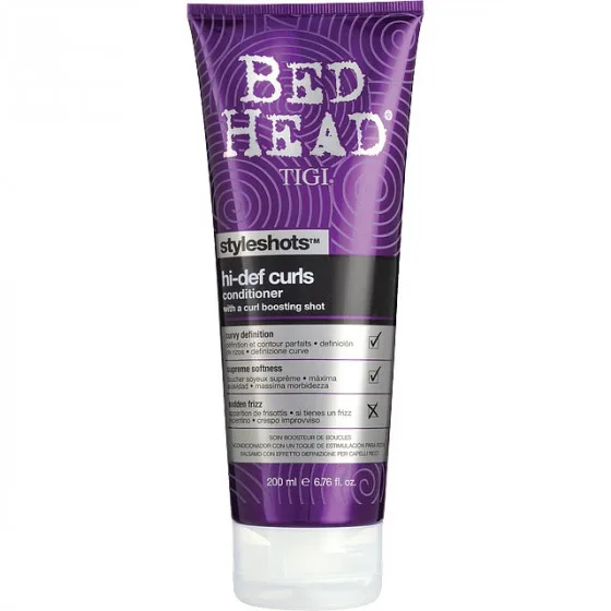 Tigi Bed Head Styleshots Hi-Def Curls Conditioner - Зволожуючий і контролюючий пухнастість кондиціонер