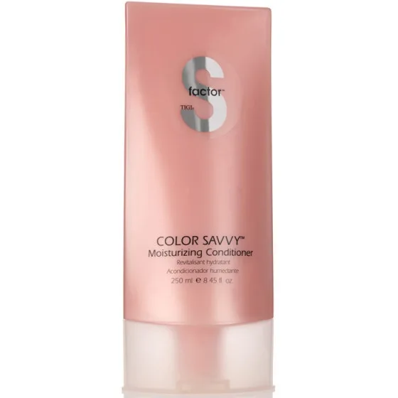 Tigi S-factor Color Savvy Conditioner - Зволожуючий кондиціонер для фарбованого волосся
