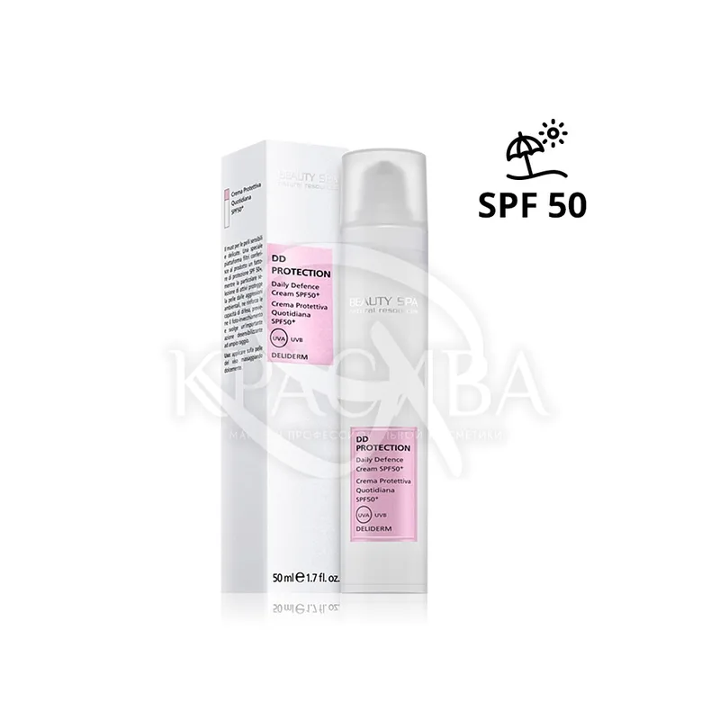 Інтенсивний анти-ейдж захист ДД-Крем SPF50 для гіперчутливої шкіри обличчя