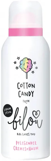 Bilou Cotton Candy Cream Foam - Лосьйон-пінка для тіла "Солодка вата"