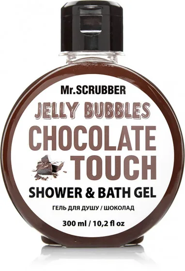 Mr.Scrubber Jelly Bubbles Shower & Bath Gel "Chocolate" - Гель для душу