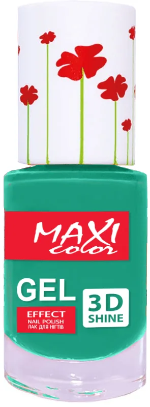 MAXI лак д/нігтів гель ефект Color Hot Summer №15 Спаржа, 10мл