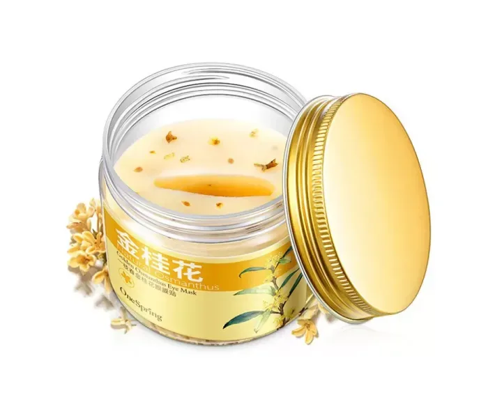 Патчі для шкіри навколо очей з османтусом BIOAQUA Golden Osmanthus Eye Mask 80шт/140г Біоаква