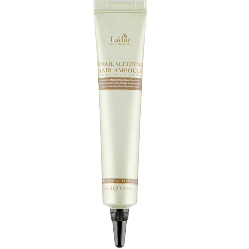 Сироватка для волосся нічна Lador Snail Sleeping Hair Ampoule 20 мл (811698559)