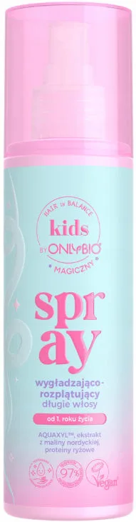 Спрей дитячий OnlyBio Hair in Balance Kids Magical для розгладження та розплутування волосся 200 мл