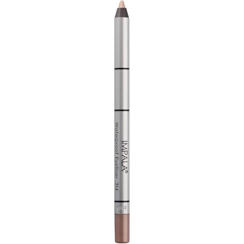 Олівець для очей водостійкий на бджолиному воску Impala Waterproof Eyeliner 314 Шампань (489)