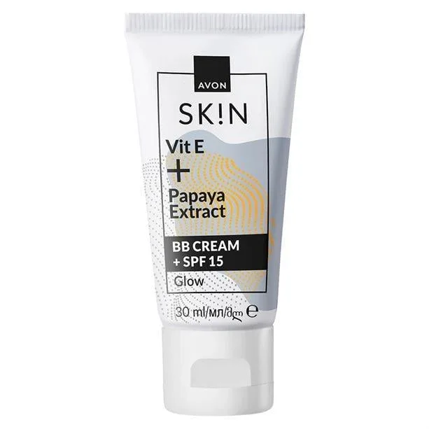 BB-крем тональний Avon Сяйво SPF 15 з вітаміном Е та екстрактом папаї 30 мл LIGHT/Світлий (2824116269)
