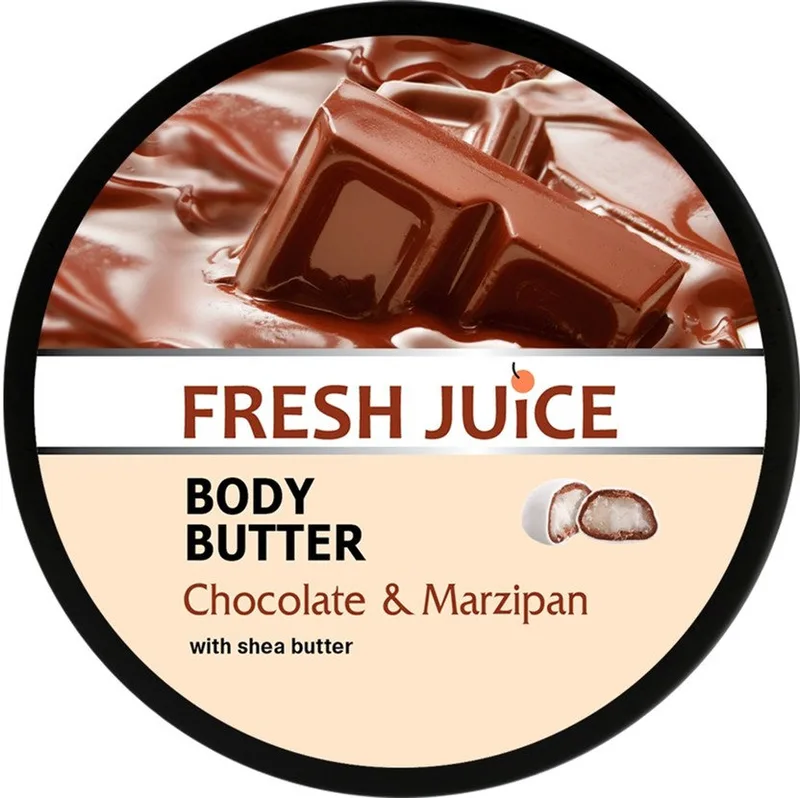 Крем-масло для тіла Fresh Juice Chocolate & Мarzipan 225 мл