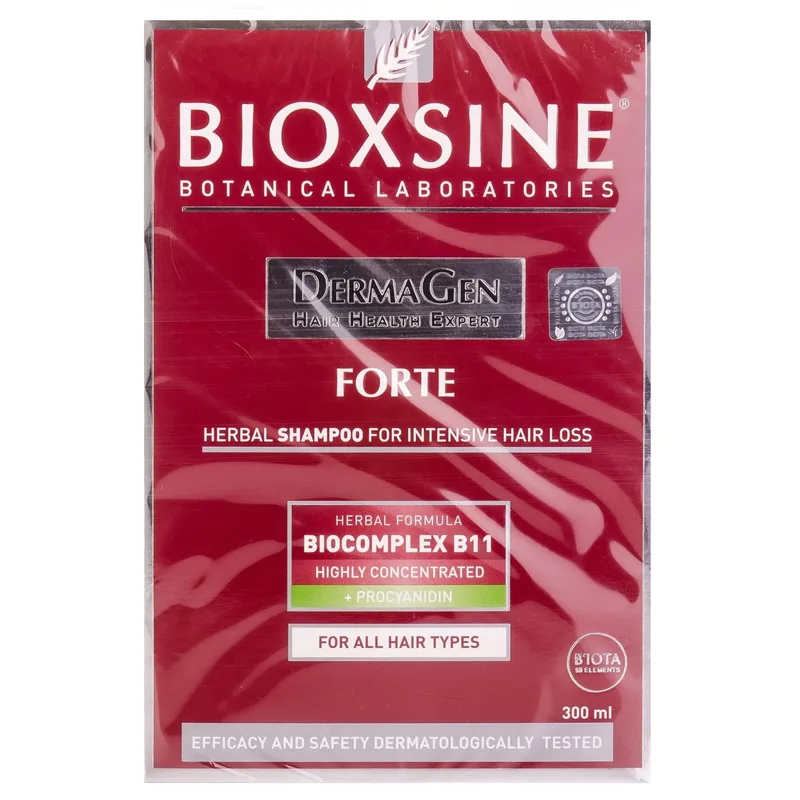 Шампунь Bioxsine Derma Gen Форте проти інтенсивного випадання волосся 300 мл