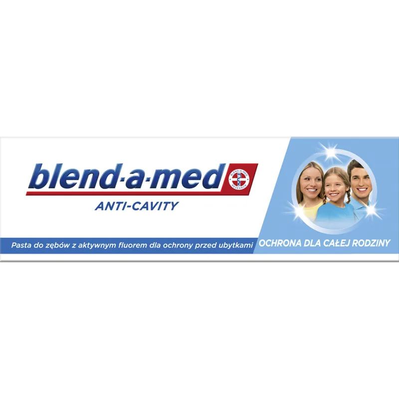 Зубна паста BLEND-A-MED (Блендамед) Anti-Karies (Анти карієс) Сімейний захист 75 мл
