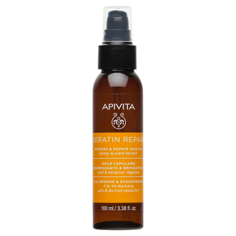 Олія для волосся APIVITA (Апівіта) відновлююча Keratin Repair 100 мл