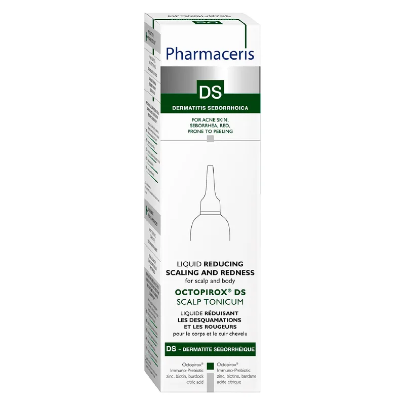 Тонік для шкіри голови та тіла PHARMACERIS (Фармацеріс) DS Octopirox для зменшення лущення та почервоніння 100 мл