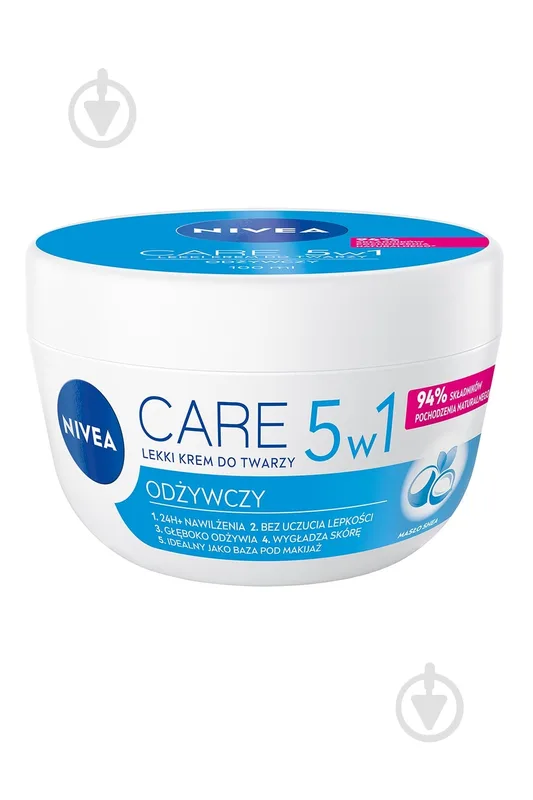 Крем для обличчя день-ніч Nivea Care зволожуючий для всіх типів шкіри 100 мл