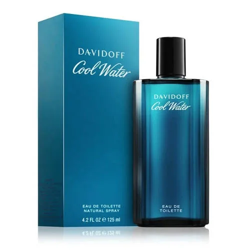 Чоловіча туалетна вода Davidoff Cool Water оригінал 125 мл Давідофф Кул Вотер, легкий свіжий чоловічий аромат