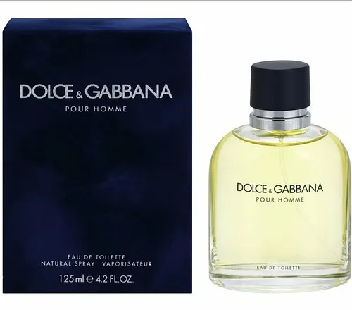 Чоловіча оригінальна туалетна вода Dolce Gabbana Pour Homme 125 мл, літні парфуми з цитрусовими нотками